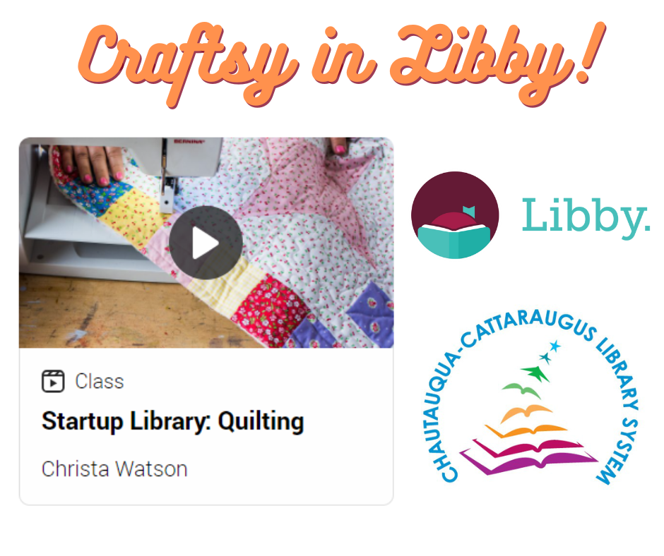 Craftsy in Libby, Startup Library: Quilting